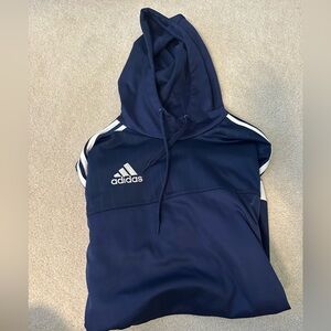 Adidas men’s athletic hoodie / size medium / navy
